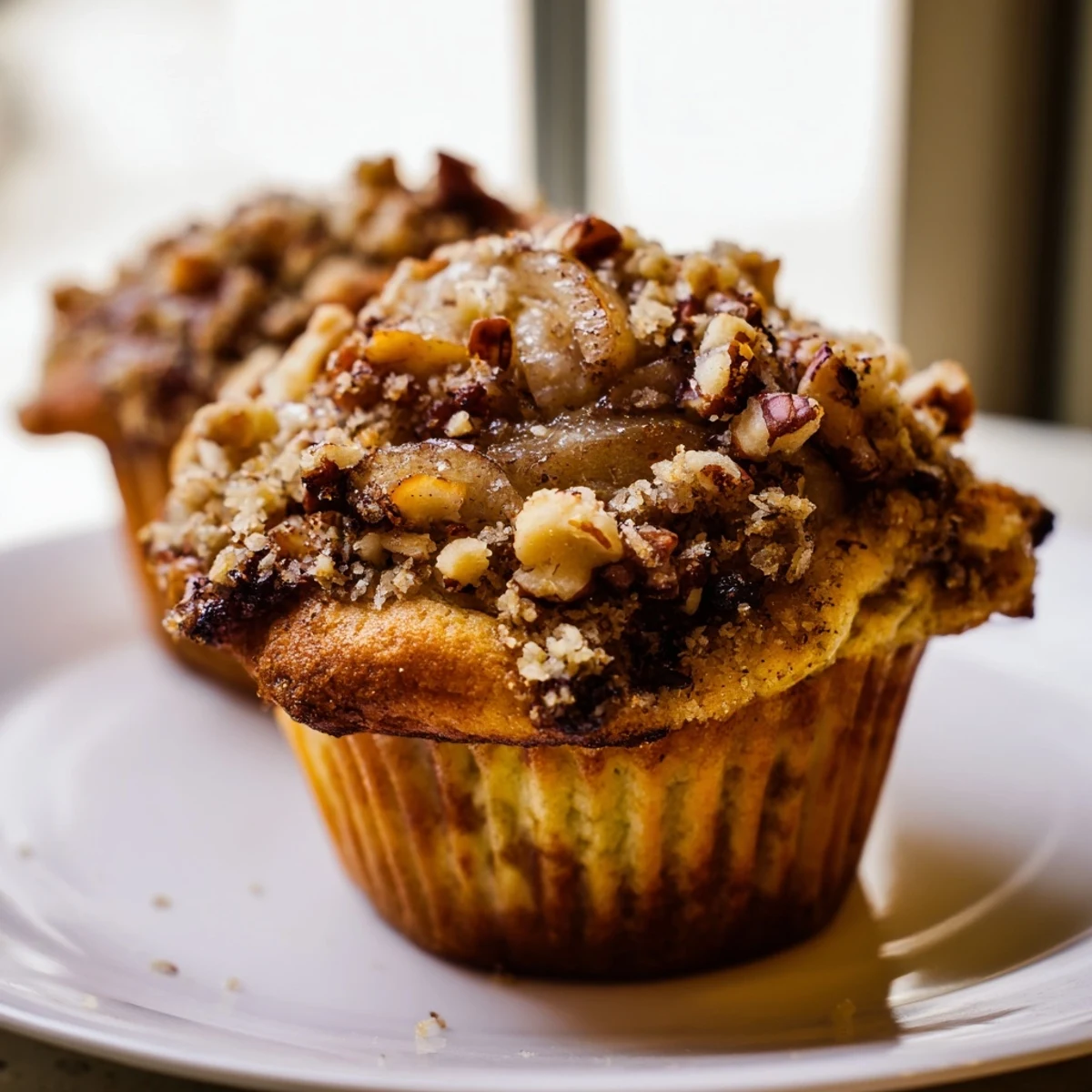 Seasonal Spiced Pear Muffins