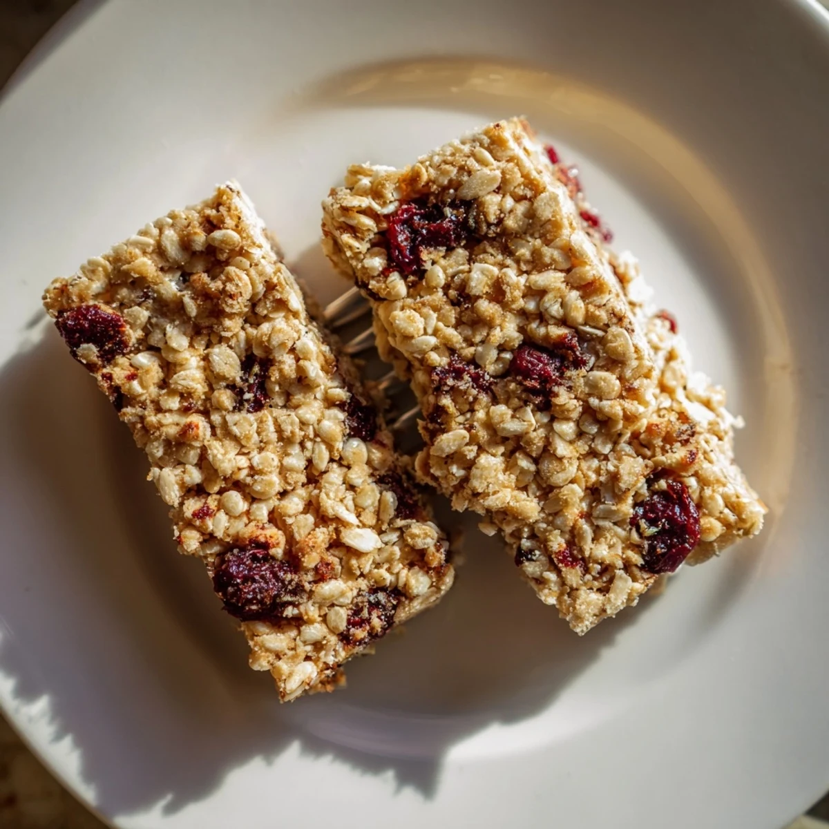 Golden soft-baked oatmeal raisin breakfast cookies, perfect with a glass of milk and ready to eat.