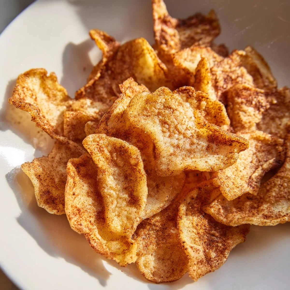 Heaping teaspoons of blended cottage cheese flattened into thin rounds and baked until edges turn golden and centers become delightfully crisp.