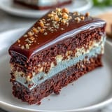 Graduation Cake Dark Blue Gold Ombre