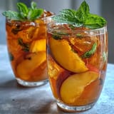 Mango Peach Sparkling Tea
