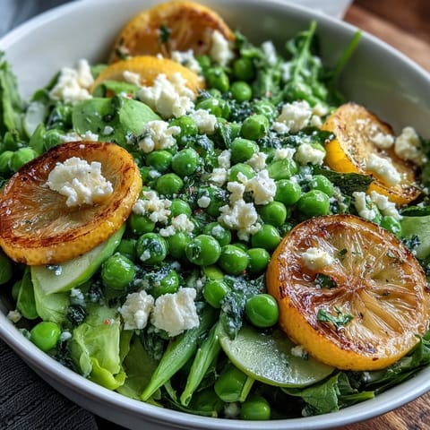 Bright Lemon Vinaigrette Salad