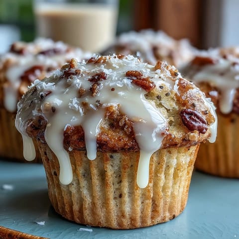 Spring lemon poppy muffins