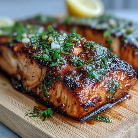 Cedar Plank Salmon with Lemon Dill grilled to perfection on smoky cedar, infused with bright citrus and fresh herbs.