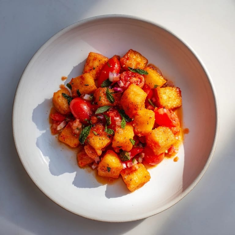 Close-up of Fresh Cucumber and Chickpea Salad, showcasing crisp cucumbers and herbs for a Mediterranean treat.