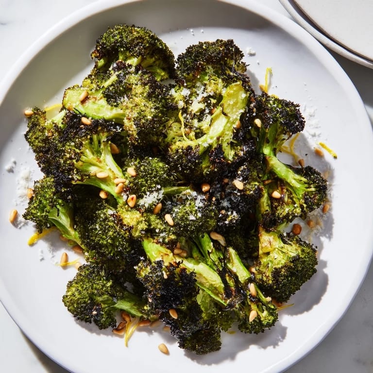 Enjoy this delicious charred broccoli salad, a vegetarian dish with vibrant, flavorful, and tender broccoli.