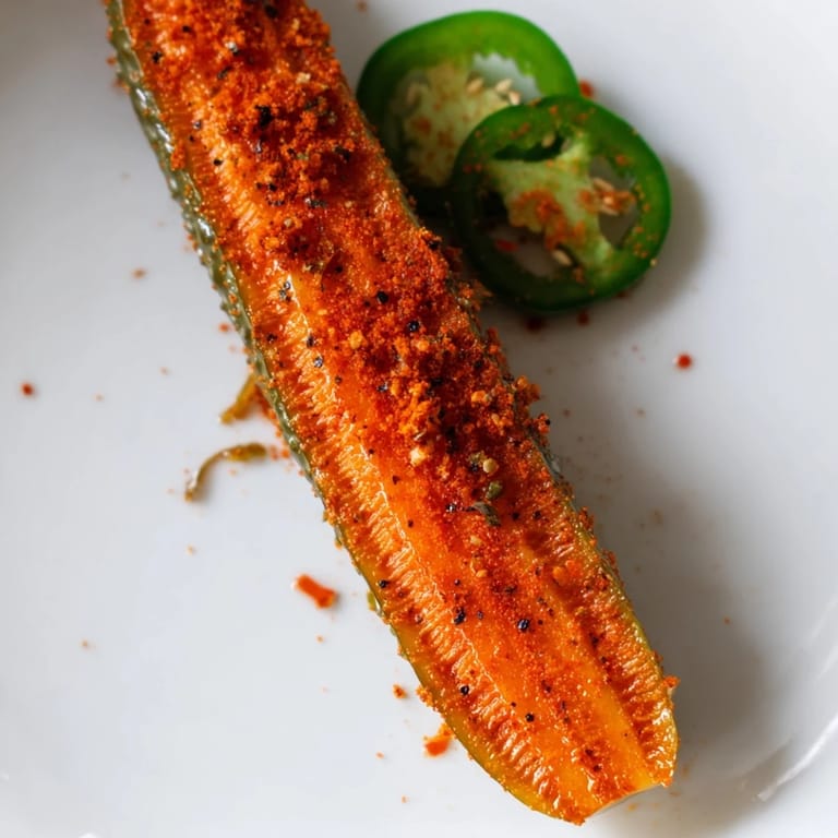 Spicy Taco Pickles on a platter with burger toppings, showcasing crisp dill pickle spears soaked in a bold, tangy brine.