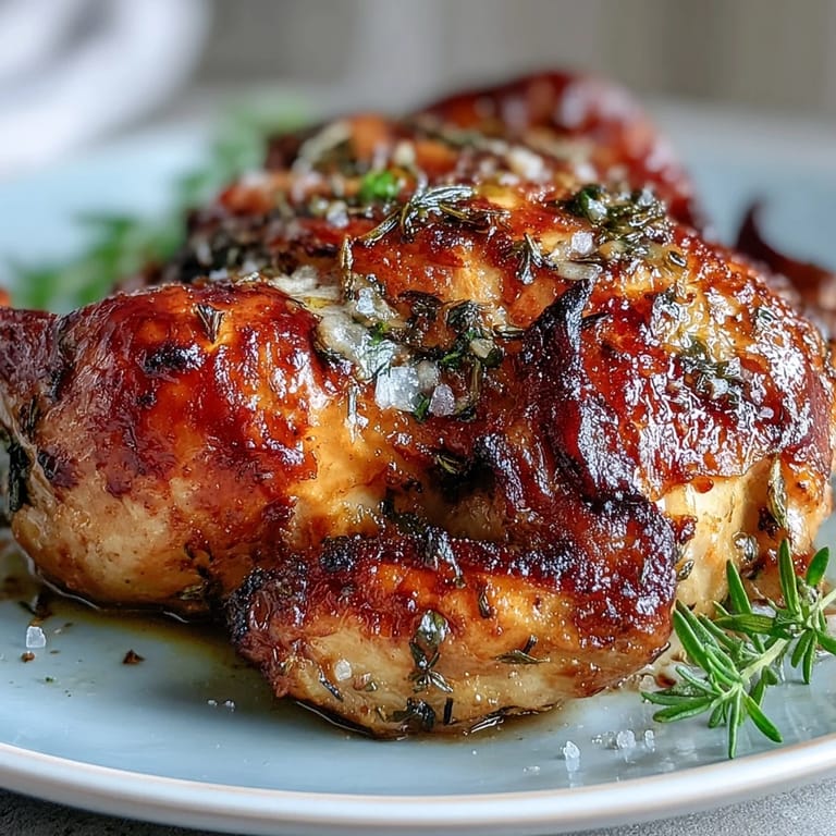Roasted Chicken with Pot Potatoes, Lemon Herbs, and Feta on a sheet pan, garnished with dill, ready for a family dinner.