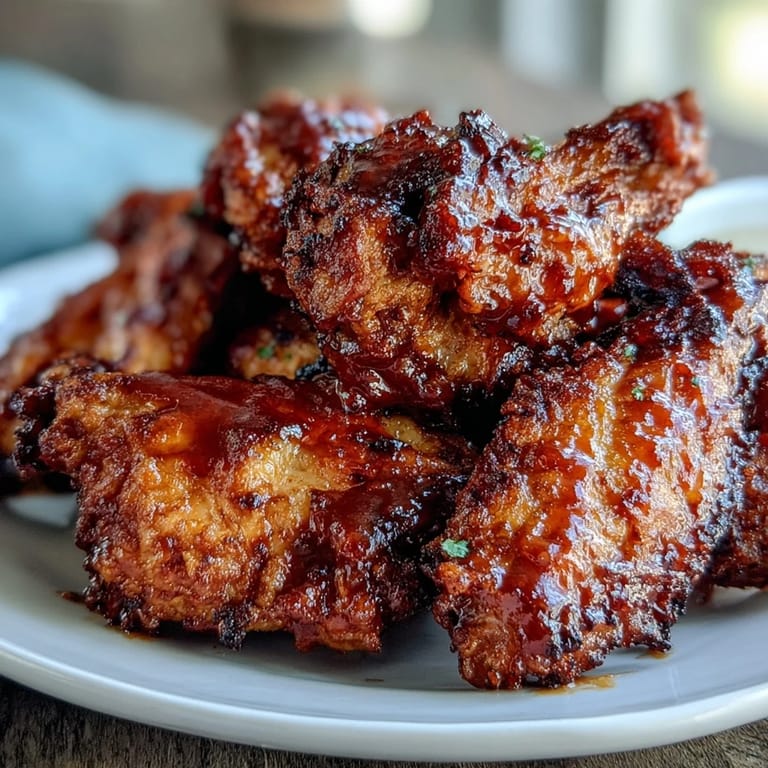 Golden-battered Fried Chicken Wings glazed in Thai sweet chili sauce, served hot and steamy.