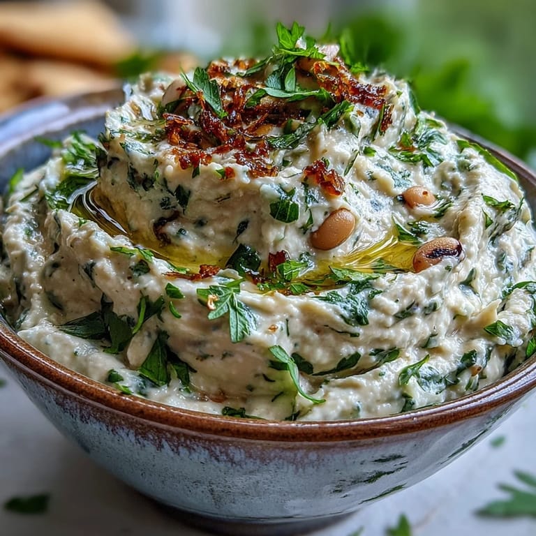 A hearty southern-style smashed black-eyed peas side dish garnished with lemon zest, served alongside grilled meats on a wooden platter.
