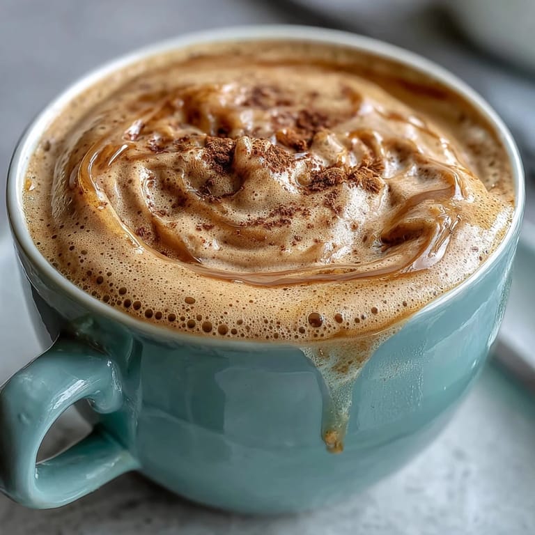 Nutty oat milk and roasted dandelion root blend with honey in this nourishing, dairy-free latte, ideal for wellness seekers.