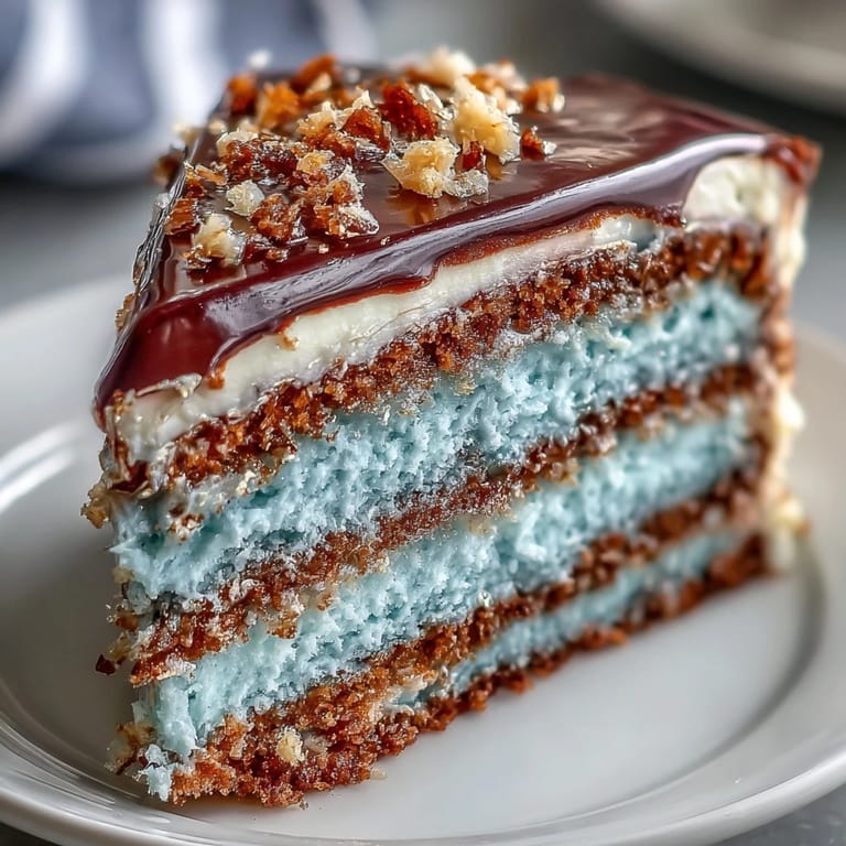 Elegant dark blue ombre graduation cake with rich vanilla frosting and gold leaf detailing, perfect for celebrating a milestone achievement.